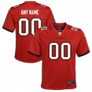 Tampa Bay Buccaneers Youth Custom Game Jersey - Red