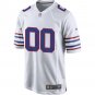 Buffalo Bills Alternate Custom Game Jersey - White