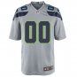 Seattle Seahawks Youth Game Custom Jersey - Gray