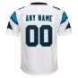 Carolina Panthers Youth Custom Game Jersey - White