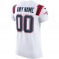 New England Patriots Vapor Elite Custom Jersey - White