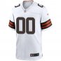 Cleveland Browns Custom Game Jersey - White