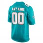 Miami Dolphins Custom Game Jersey - Aqua