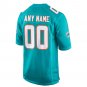 Miami Dolphins Youth Custom Game Jersey - Aqua