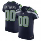 Seattle Seahawks Vapor F.U.S.E. Elite Custom Jersey - College Navy