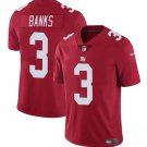 Men's New York Giants Deonte Banks Red Untouchable Football Stitched #3 Jersey