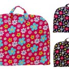 Floral Cotton Quilted Lightweight Garment Bag Carry On Luggage Overnight Travel