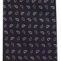 Enro Vintage Silk Wool Blend Black Purple Geometric Print Classy Men's Neck Tie