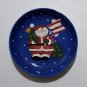 Christmas Collectible International Silver Co Santa Claus 12.5" Pasta Bowl