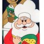 Hallmark Licensed Holiday Christmas Reindeer Navy Blue Men's Neck Tie 59"