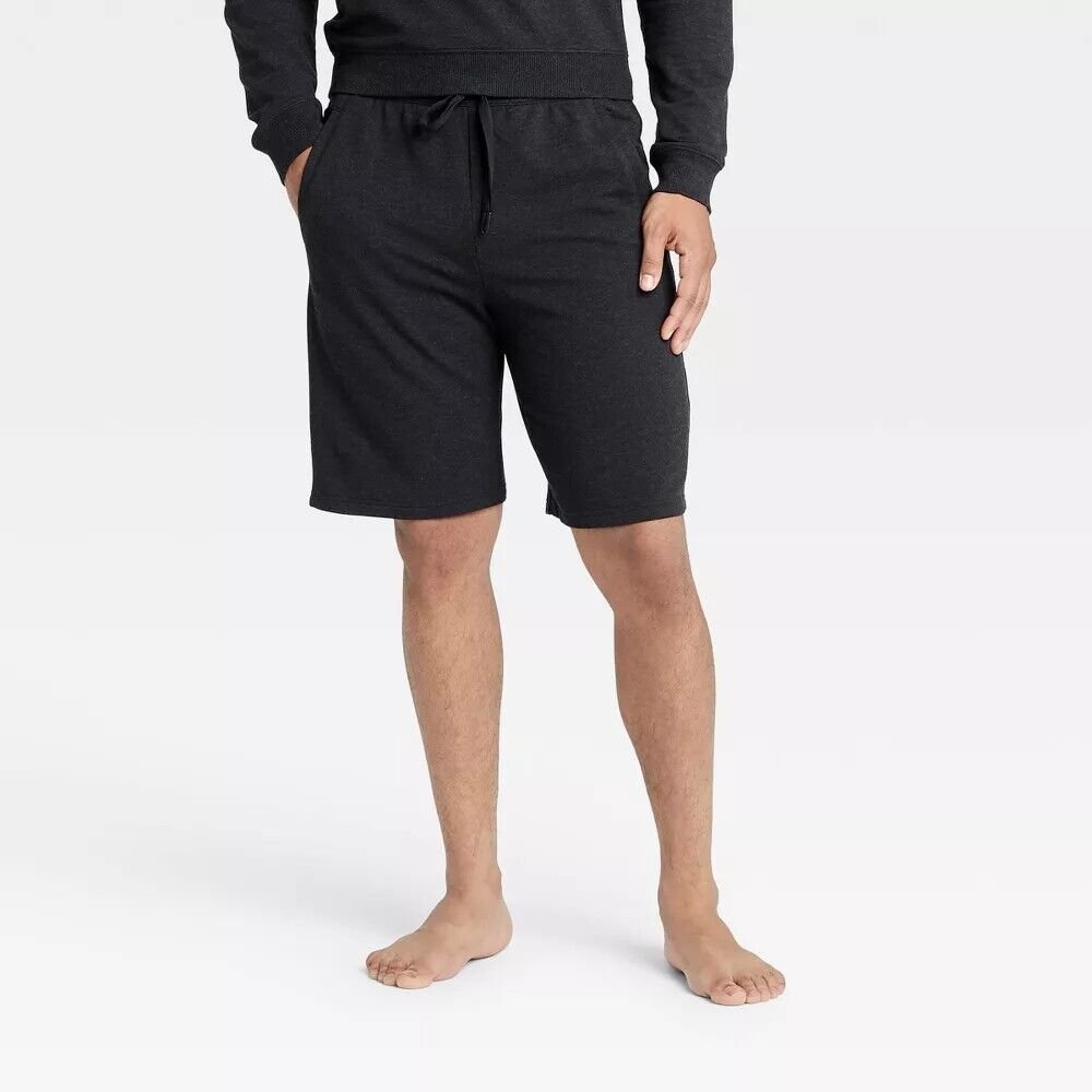 All in Motion Men's soft gym shorts Black L
