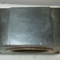 ANTIQUE Clock British United Mantle SLATE Inlaid MARBLE CASE PORCELAIN DIAL KEY