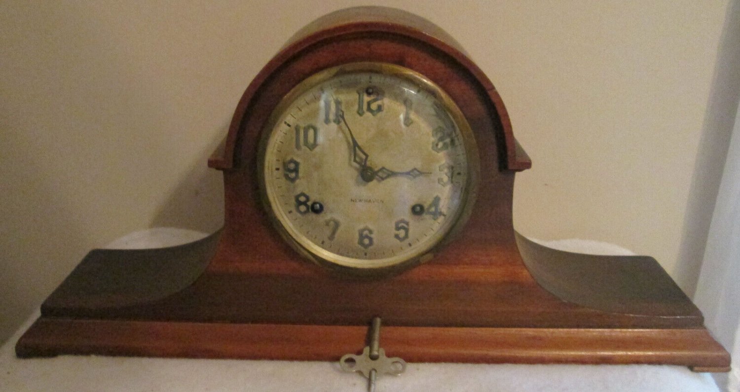 Antique Seth Thomas #89 Tambour Mantel Clock 8-Day