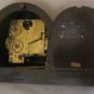 Vintage Elgin Welby Westminster Chime Wooden Mantel Clock Brown 2 Jewels Germany