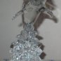 NEW PRINCESS HOUSE #880 LEAD CRYSTAL BOTTLE NOSED DOLPHIN FIGURINE 7" H 6" W