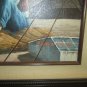 OIL ON CANVAS SEA CAPTAIN BY KENNETH SUESS Coastal Painting  Framed