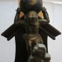 Vintage Franz Hermle Clock HOLLAND made with German parts wood & Brass