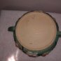 1943 ROSEVILLE MAGNOLIA PATTERN #450-10 CONSOLE BOWL WITH HANDLES CENTERPIECE