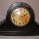 Antique 1896 Gilbert Tambour Wooden Pendulum Mantel Clock, USA, for Parts Antique 1896 Gilbert Tambour Wooden Pendulum Mantel Clock, USA, for Parts