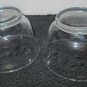 PRINCESS HOUSE HERITAGE 2 CRYSTAL REVERE BOWLS #385 HANDBLOWN 5" ACROSS 3" NIB