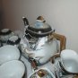 Japanese Moriage Dragonware Tea Set 24 PIECES Cups Saucers Hand Painted