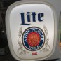 VINTAGE BAR 1978 LARGE 49" X 18" X 4" MILLER LITE BEER LIGHT UP WALL SIGN