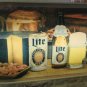 VINTAGE BAR 1978 LARGE 49" X 18" X 4" MILLER LITE BEER LIGHT UP WALL SIGN