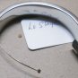 Vintage Sterling Tube Slide Hinged Plain Bangle Unisex Bracelet