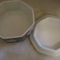 Vintage 4 Piece TOYO Peacock Bird Floral Porcelain Accent porcelain Dishes