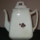 Royal Patent Ironstone China ARTHUR J WILKINSON England tea leaf coffee Tea pot