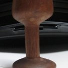 Hand turned Egg Cup Tan Brown Wooden 3" Hand turned Egg Cup Tan Brown Wooden 3"
