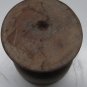 Hand turned Egg Cup Tan Brown Wooden 3"