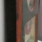 CLOCK QUARTZ WOOD BAKERY WALL CLOCK SHADOW BOX
