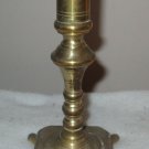Vintage Brass Candlestick Holders made in India square Base 7.25” TALL