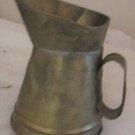 HOSLEY #4308 BRASS MINIATURE PITCHER WATERING CAN 3 1/4" TALL