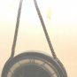 50s wall clock Hermle on a rope, wind up clock & chime (working), West Germany