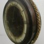 50s wall clock Hermle on a rope, wind up clock & chime (working), West Germany