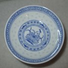 Chinese “Rice Grain” Blue and White Porcelain Soy Sauce Dipping Bowls (6 Pieces)