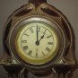 PORCELAIN MANTEL OR DESK CLOCK WIND UP (NON WORKING)