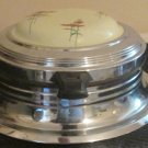 Royal Rochester Waffle Iron Golden Floral Porcelain China Top