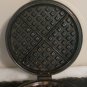 Royal Rochester Waffle Iron Golden Floral Porcelain China Top