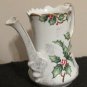 VINTAGE LEFTON WHITE HOLLY BERRY TEA POT / COFFEE NE1964
