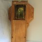 VINTAGE INTRICATE SCROLL SAW FRAMED QUARTZ CLOCK
