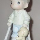 ENESCO Precious Moments BLESSED ARE THEY WHO OVERCOME 1987 #115479   NIB