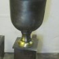 19" WILSHIRE Fireplace ANDIRONS, Fire Dogs,  Brass,