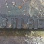 19" WILSHIRE Fireplace ANDIRONS, Fire Dogs,  Brass,