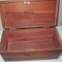 Vintage Mini Lane Cedar Wood Chest Box Jewelry Trinkets No Key Malden, MO