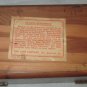 Vintage Mini Lane Cedar Wood Chest Box Jewelry Trinkets No Key Malden, MO