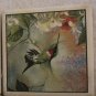 AbsorbaStone Absorbant Coasters SET 4 Hummingbirds Larry K. Martin