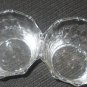 Princess House #458 2 Crystal Votive Holders NIB